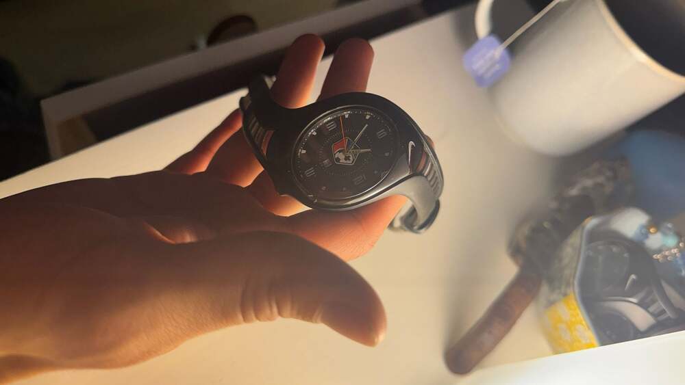 Nike Triax Armored Manchester United Edition Analog Sports Watch